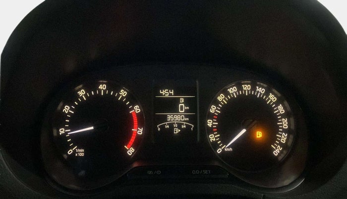 2017 Skoda Rapid STYLE 1.6 MPI, Petrol, Manual, 35,954 km, Odometer Image