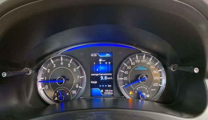 2021 Maruti Ciaz ALPHA 1.5 SHVS PETROL, Petrol, Manual, 19,811 km, Odometer Image