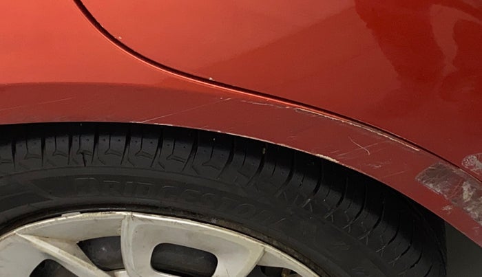 2018 Maruti IGNIS DELTA 1.2 AMT, Petrol, Automatic, 94,619 km, Right quarter panel - Slightly dented