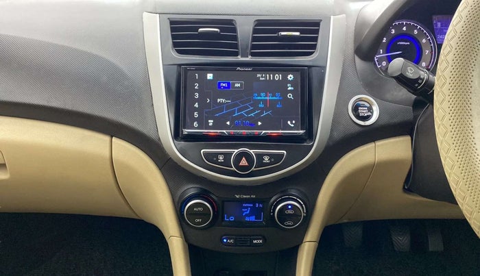 2015 Hyundai Verna FLUIDIC 4S 1.6 VTVT S(O), Petrol, Manual, 68,729 km, Air Conditioner