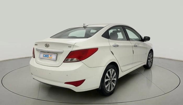 2015 Hyundai Verna FLUIDIC 4S 1.6 VTVT S(O), Petrol, Manual, 68,729 km, Right Back Diagonal