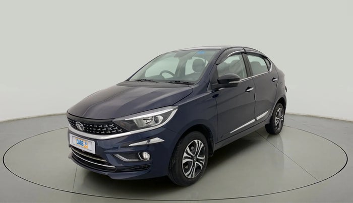 2022 Tata TIGOR XZ PLUS CNG, CNG, Manual, 39,142 km, Left Front Diagonal