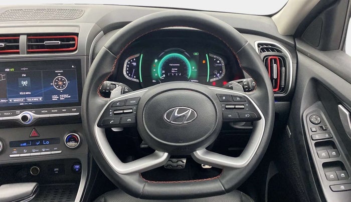 2020 Hyundai Creta SX (O) 1.4 TURBO DCT, Petrol, Automatic, 45,933 km, Steering Wheel Close Up