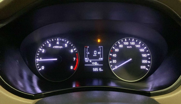 2017 Hyundai Elite i20 MAGNA EXECUTIVE 1.2, Petrol, Manual, 58,813 km, Odometer Image