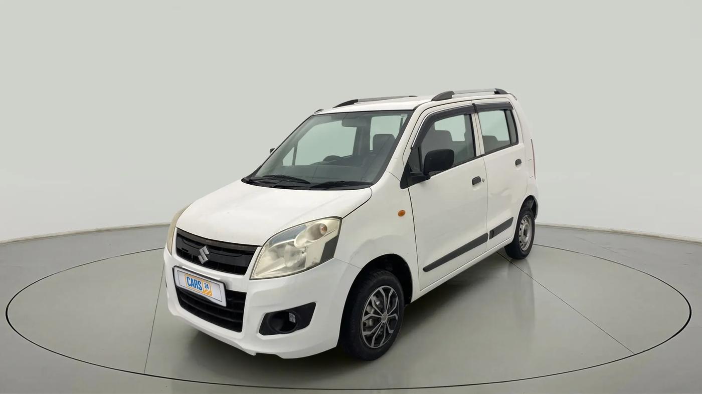 2014 Maruti Wagon R 1.0 LXI, Petrol, Manual, 49,250 km, Left Front Diagonal