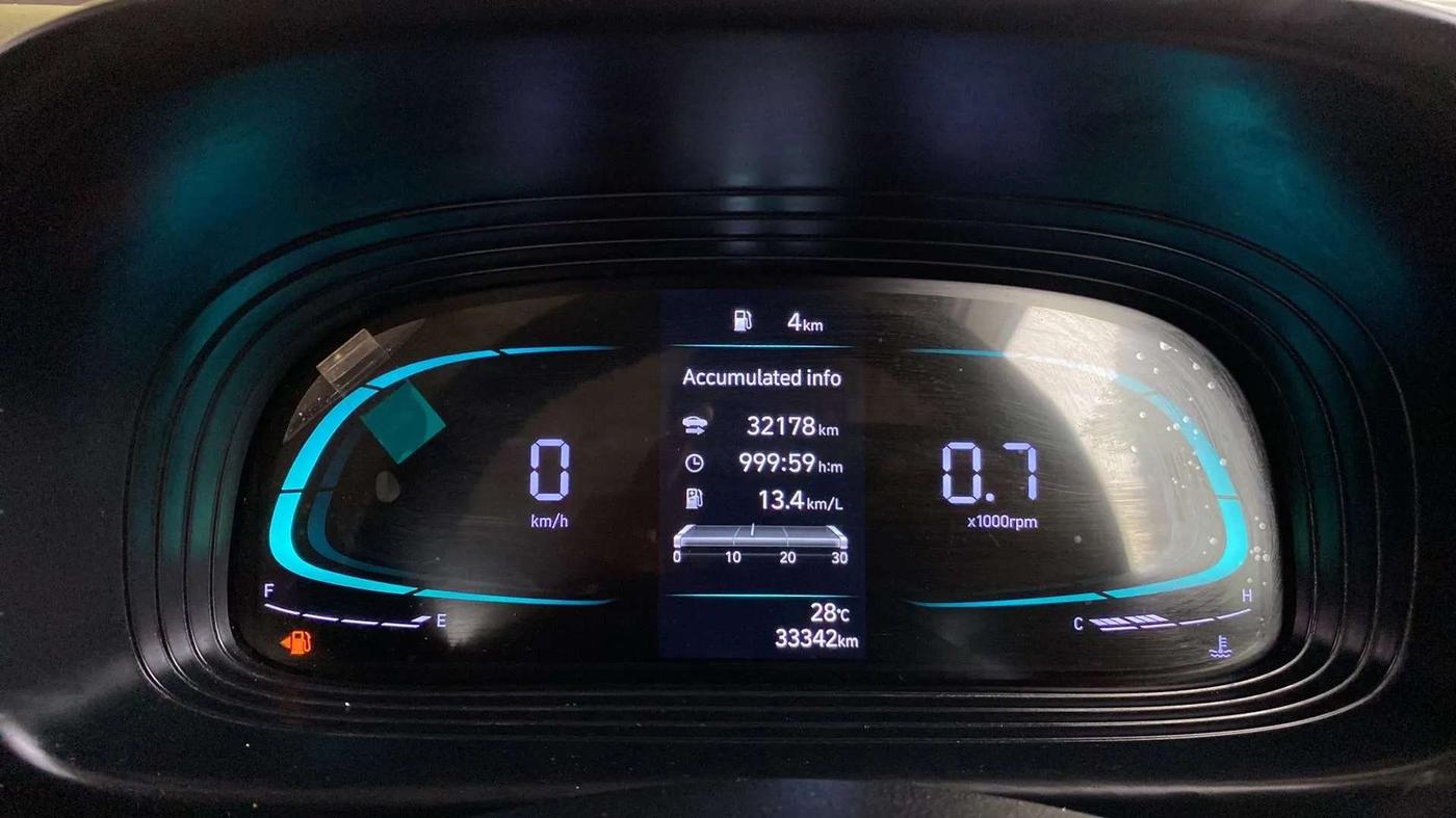 2022 Hyundai VENUE S(O) 1.2, Petrol, Manual, 33,430 km, Odometer Image