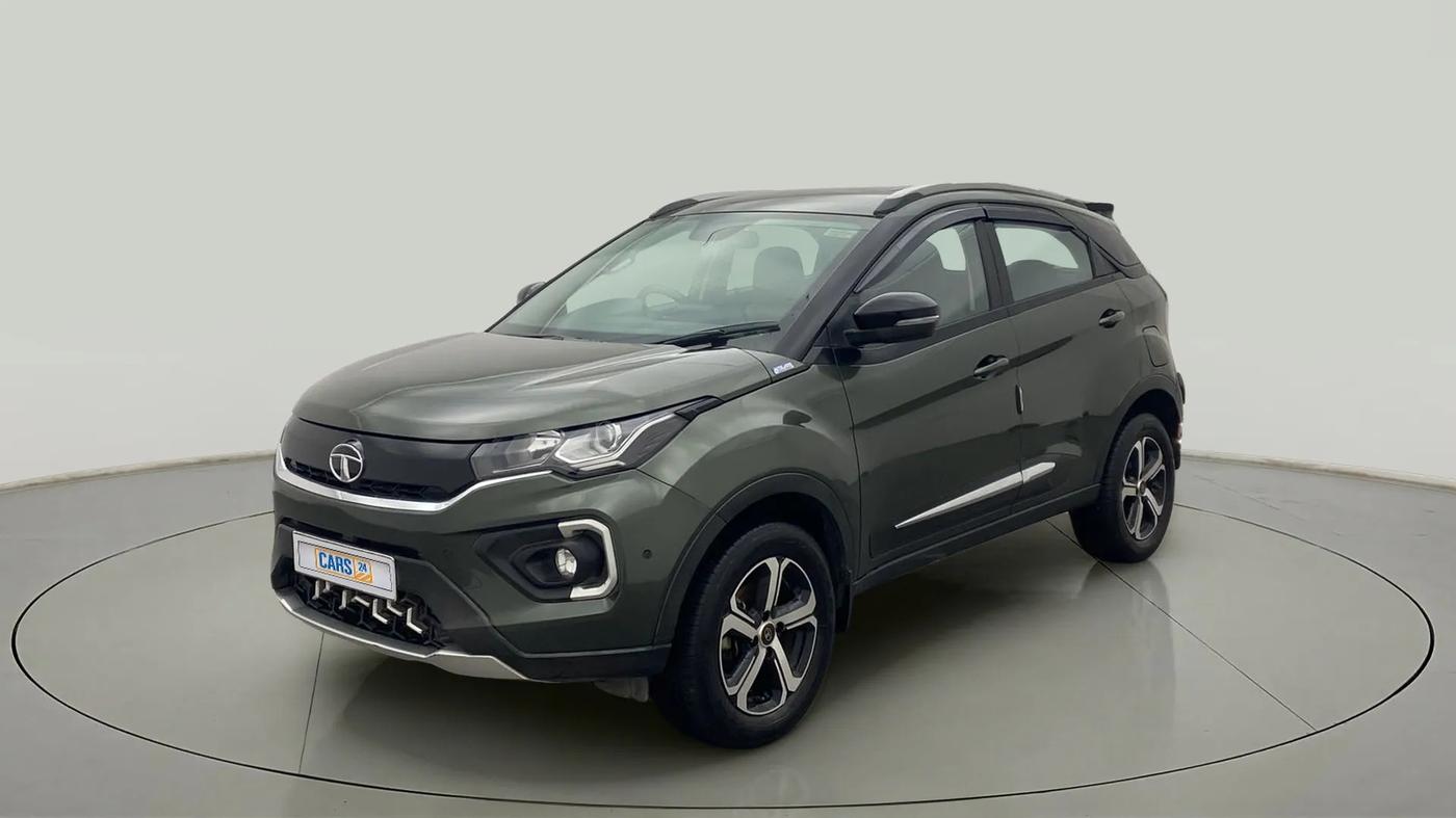 2021 Tata NEXON XZA PLUS (O) DIESEL, Diesel, Automatic, 58,249 km, Left Front Diagonal