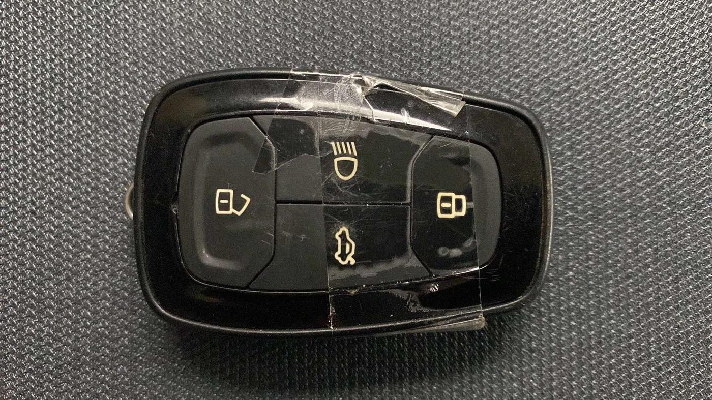 2021 Tata NEXON XZA PLUS (O) DIESEL, Diesel, Automatic, 58,249 km, Key Close Up