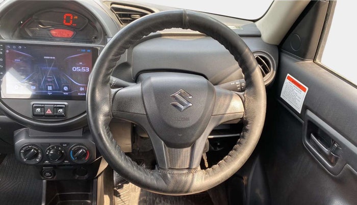 2020 Maruti S PRESSO VXI (O) CNG, CNG, Manual, 79,831 km, Steering Wheel Close Up