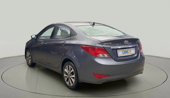 2016 Hyundai Verna 1.6 VTVT SX, Petrol, Manual, 84,604 km, Left Back Diagonal