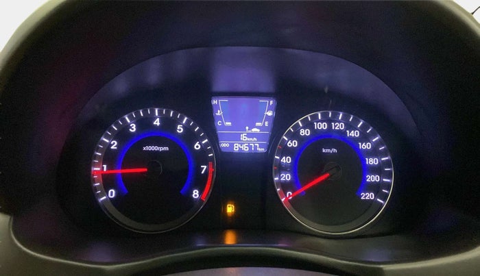 2016 Hyundai Verna 1.6 VTVT SX, Petrol, Manual, 84,604 km, Odometer Image