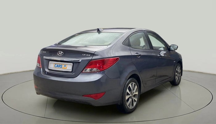 2016 Hyundai Verna 1.6 VTVT SX, Petrol, Manual, 84,604 km, Right Back Diagonal