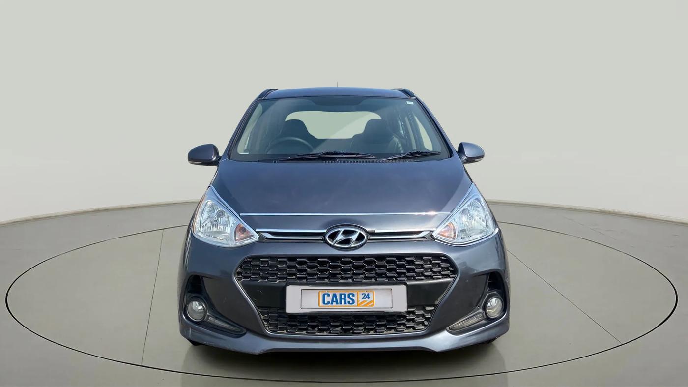 2017 Hyundai Grand i10 SPORTZ (O) 1.2 KAPPA VTVT, Petrol, Manual, 47,301 km, Front