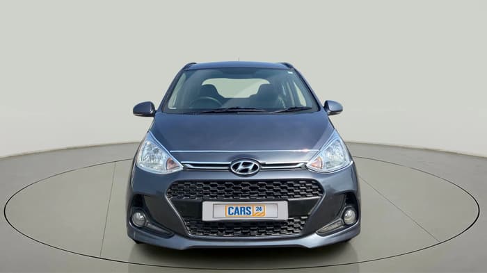 2017 Hyundai Grand i10 SPORTZ (O) 1.2 KAPPA VTVT, Petrol, Manual, 47,301 km, Front
