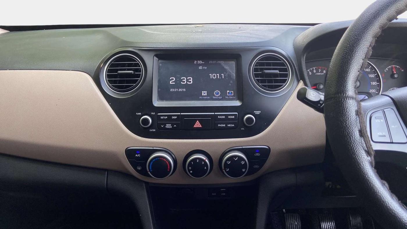 2017 Hyundai Grand i10 SPORTZ (O) 1.2 KAPPA VTVT, Petrol, Manual, 47,301 km, Air Conditioner
