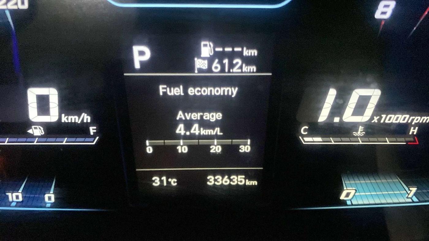 2022 Hyundai NEW I20 ASTA (O) 1.0 TURBO GDI DCT, Petrol, Automatic, 33,662 km, Dashboard