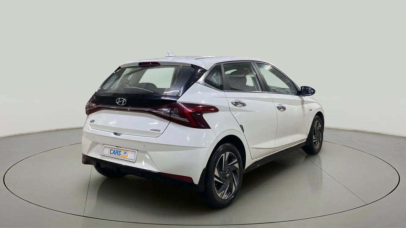2022 Hyundai NEW I20 ASTA (O) 1.0 TURBO GDI DCT, Petrol, Automatic, 33,662 km, Right Back Diagonal