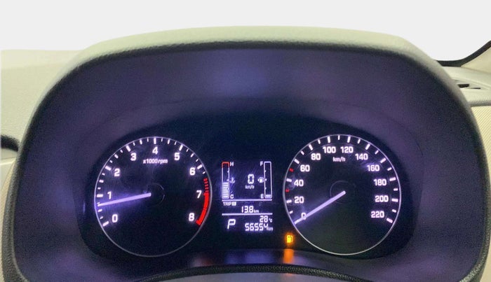 2017 Hyundai Creta SX PLUS AT 1.6 PETROL, Petrol, Automatic, 56,307 km, Odometer Image