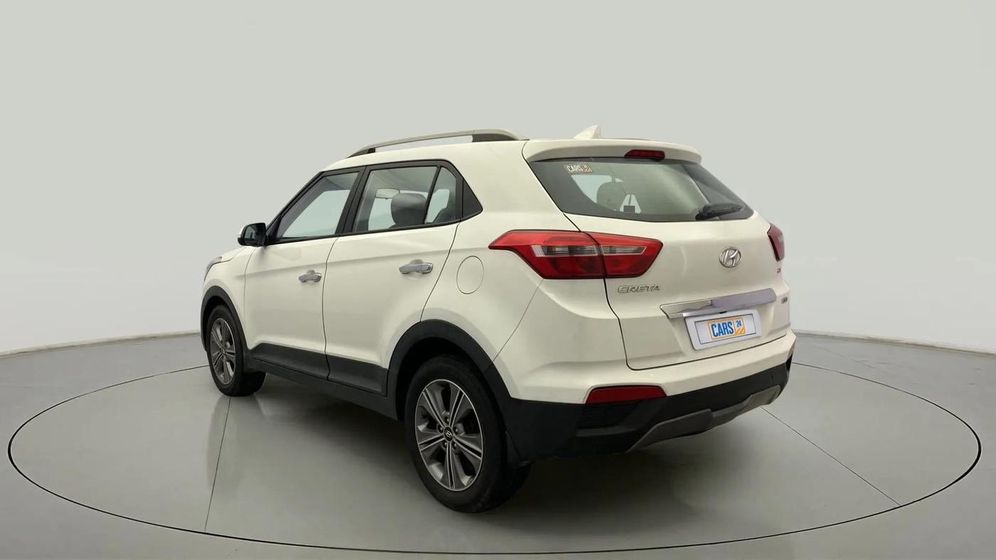 2017 Hyundai Creta SX PLUS AT 1.6 PETROL, Petrol, Automatic, 56,307 km, Left Back Diagonal
