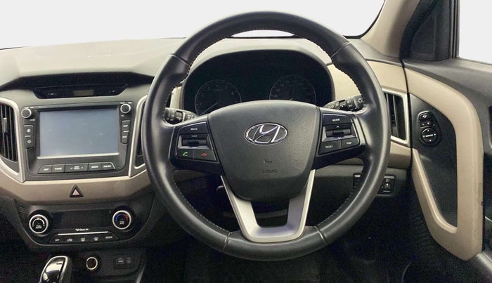 2017 Hyundai Creta SX PLUS AT 1.6 PETROL, Petrol, Automatic, 56,307 km, Steering Wheel Close Up