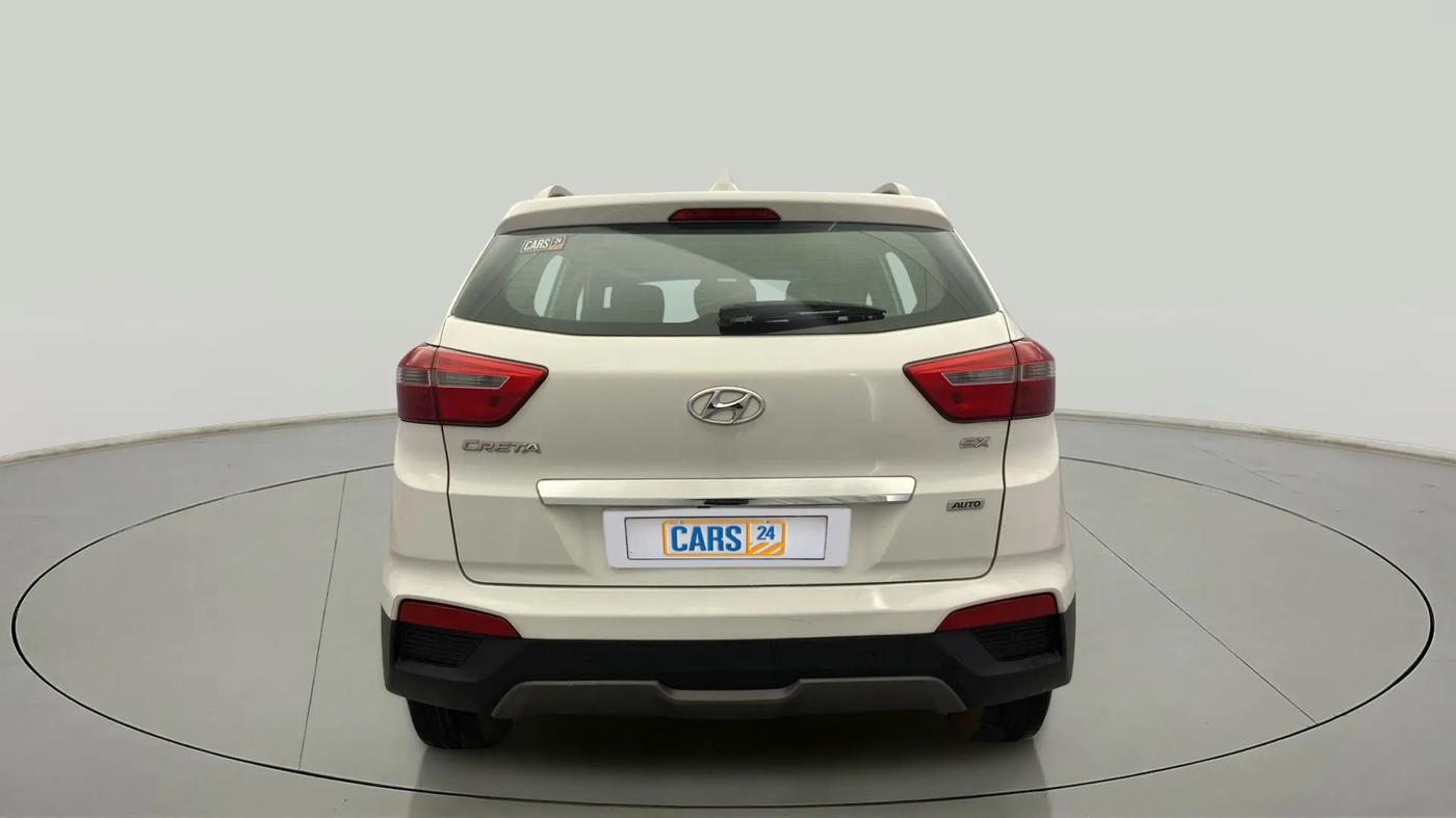 2017 Hyundai Creta SX PLUS AT 1.6 PETROL, Petrol, Automatic, 56,307 km, Back/Rear