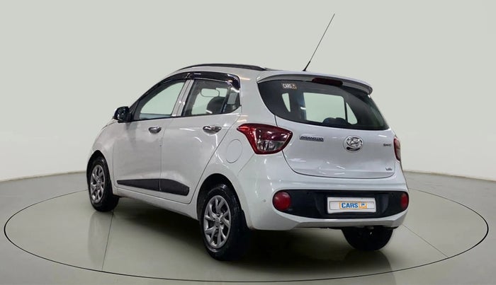 2018 Hyundai Grand i10 SPORTZ 1.2 KAPPA VTVT, Petrol, Manual, 63,697 km, Left Back Diagonal