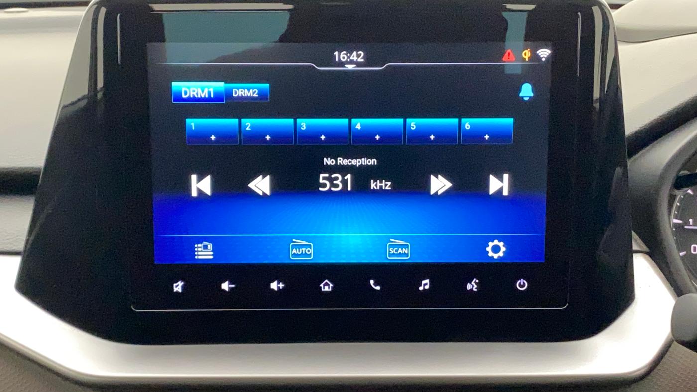 2023 Maruti BREZZA ZXI + SMART HYBRID, Petrol, Manual, 17,993 km, Infotainment System