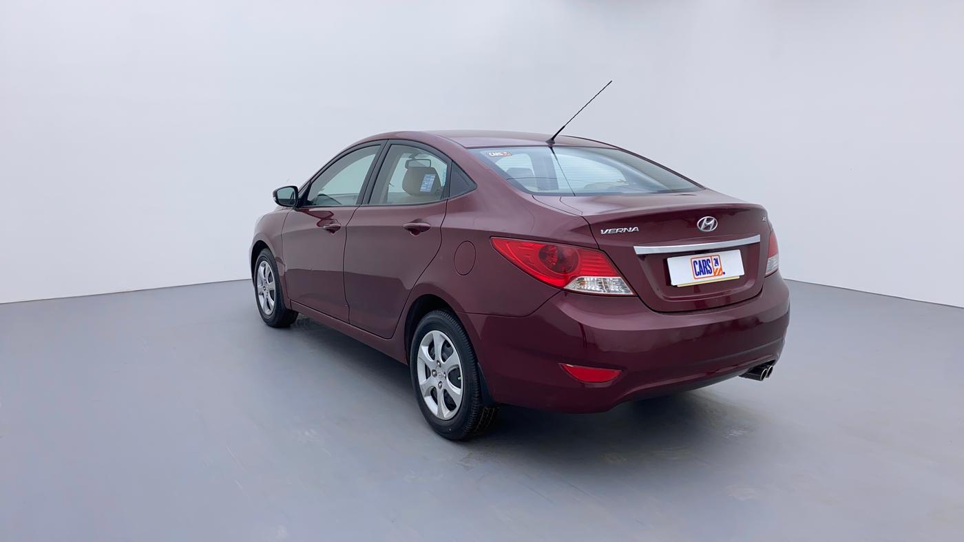 2014 Hyundai Verna FLUIDIC 1.6 VTVT EX, Petrol, Manual, 49,793 km, Left Back Diagonal