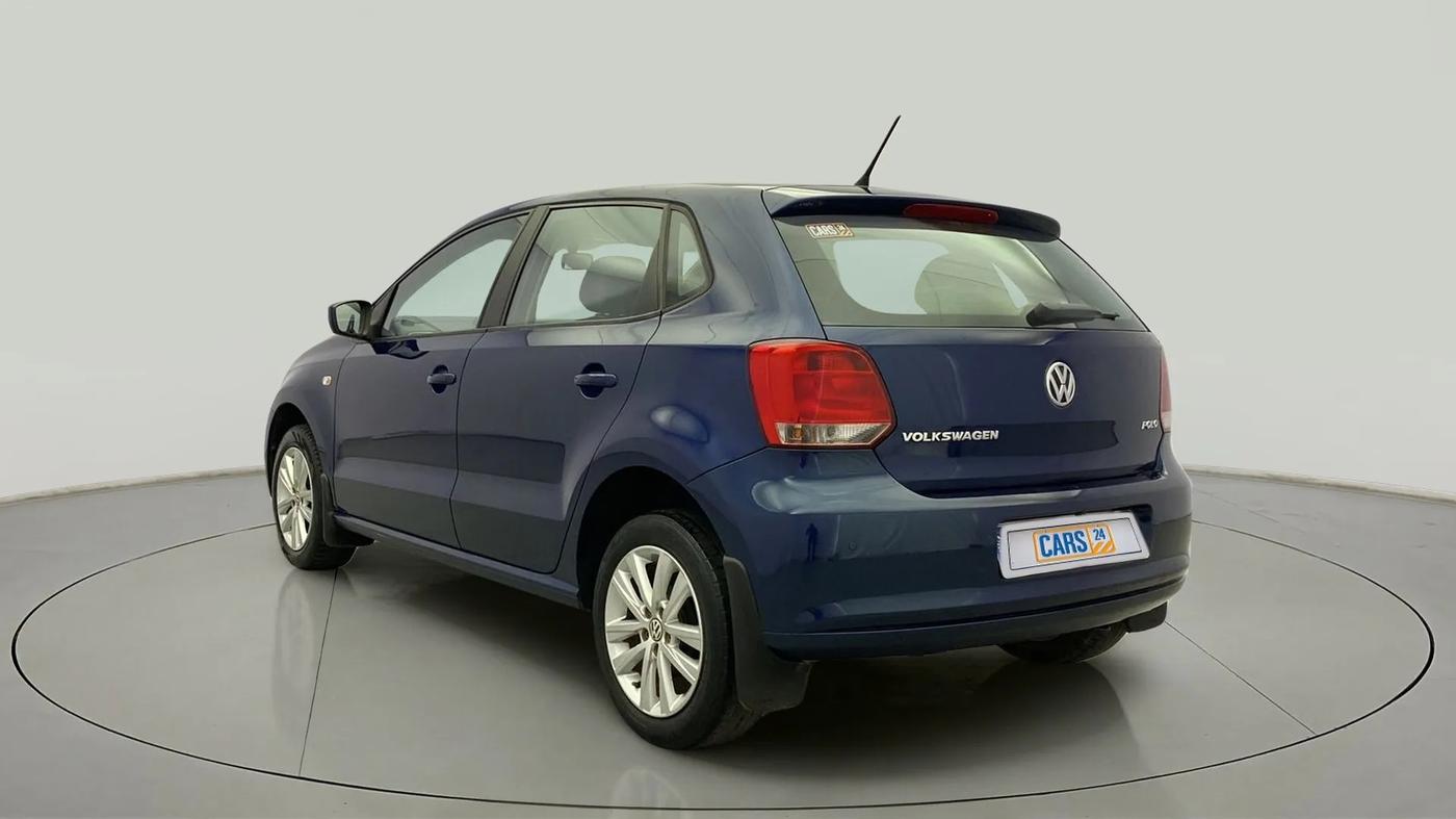2013 Volkswagen Polo HIGHLINE1.2L, Petrol, Manual, 76,288 km, Left Back Diagonal