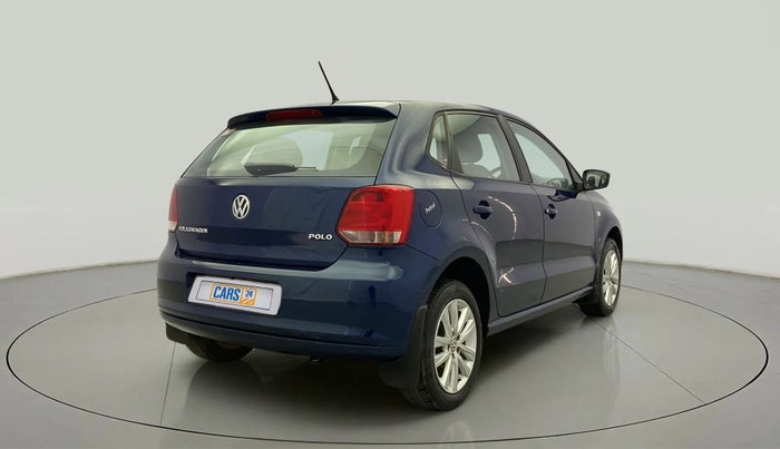 2013 Volkswagen Polo HIGHLINE1.2L, Petrol, Manual, 76,288 km, Right Back Diagonal