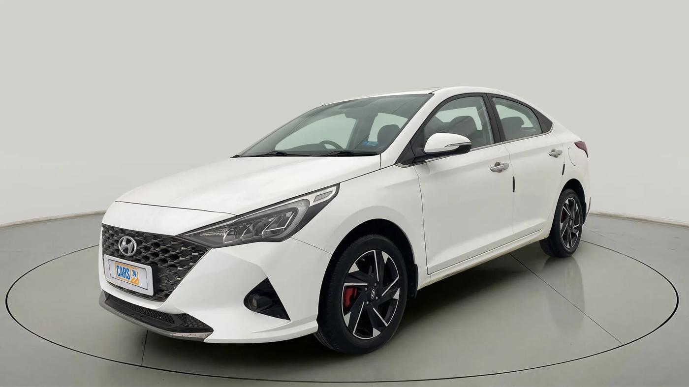 2020 Hyundai Verna SX (O) 1.5 CRDI, Diesel, Manual, 43,430 km, Left Front Diagonal