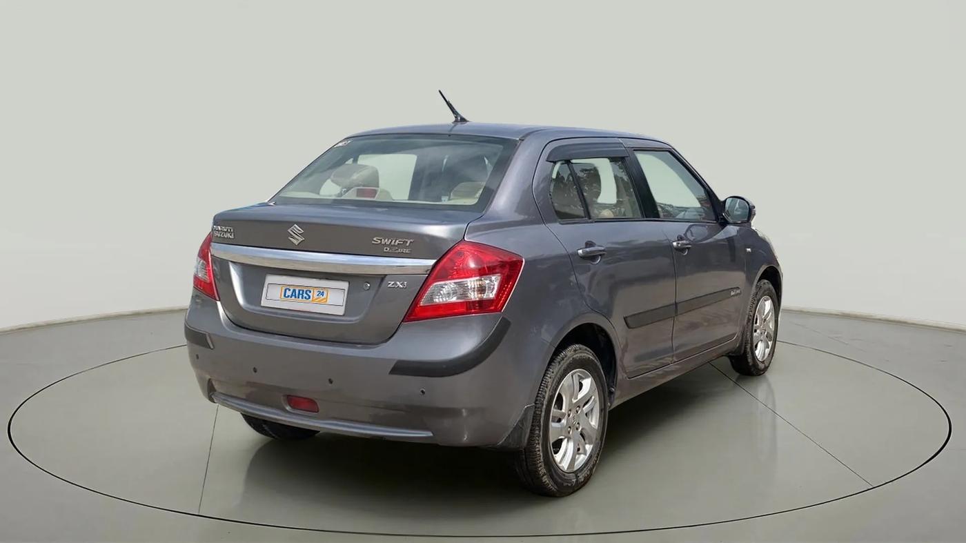 2014 Maruti Swift Dzire ZXI, Petrol, Manual, 74,594 km, Right Back Diagonal