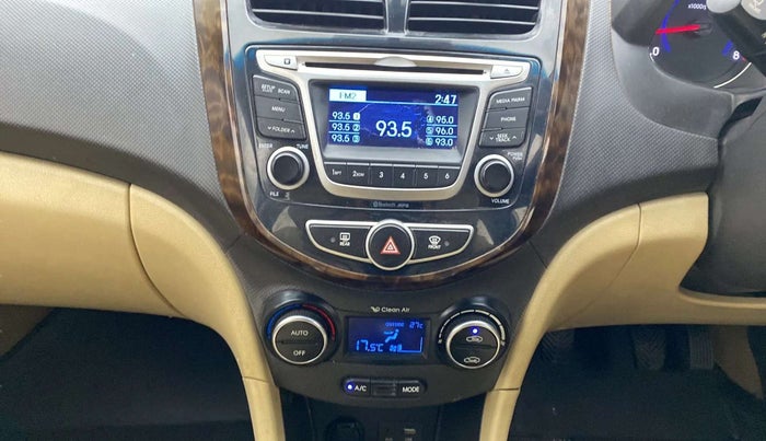2015 Hyundai Verna FLUIDIC 4S 1.6 VTVT S, CNG, Manual, 59,250 km, Air Conditioner