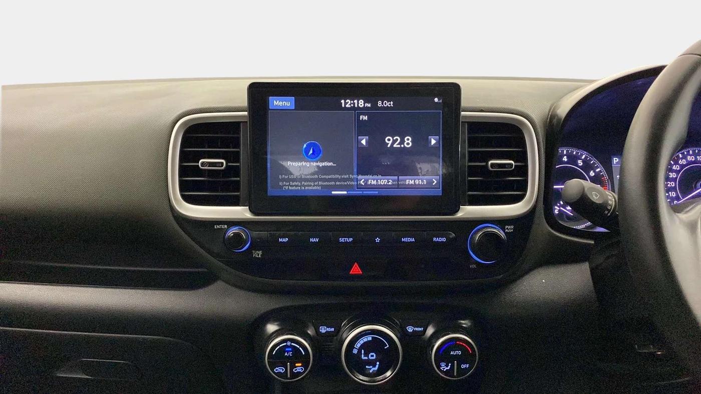 2019 Hyundai VENUE SX PLUS 1.0 TURBO DCT, Petrol, Automatic, 65,696 km, Air Conditioner
