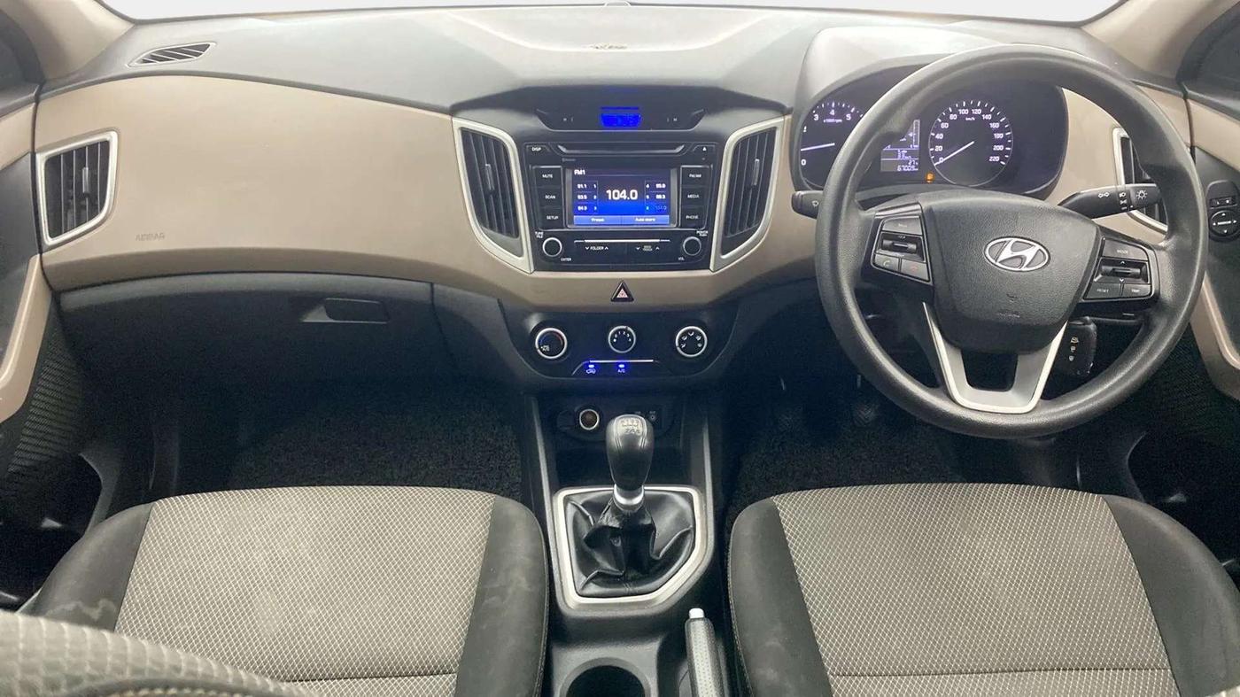 2017 Hyundai Creta E PLUS 1.6 PETROL, Petrol, Manual, 67,942 km, Dashboard