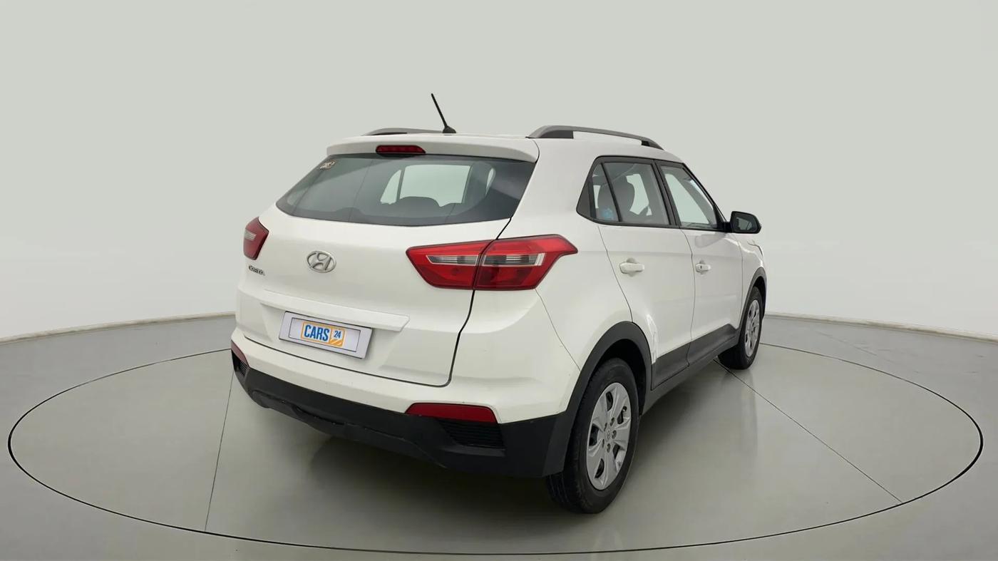 2017 Hyundai Creta E PLUS 1.6 PETROL, Petrol, Manual, 67,942 km, Right Back Diagonal