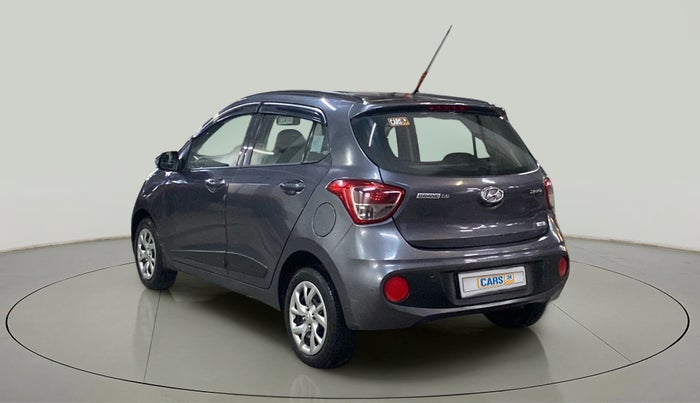 2017 Hyundai Grand i10 SPORTZ (O) 1.2 KAPPA VTVT, Petrol, Manual, 29,490 km, Left Back Diagonal