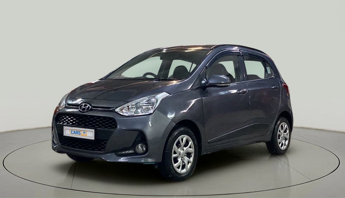 2017 Hyundai Grand i10 SPORTZ (O) 1.2 KAPPA VTVT, Petrol, Manual, 29,490 km, Left Front Diagonal