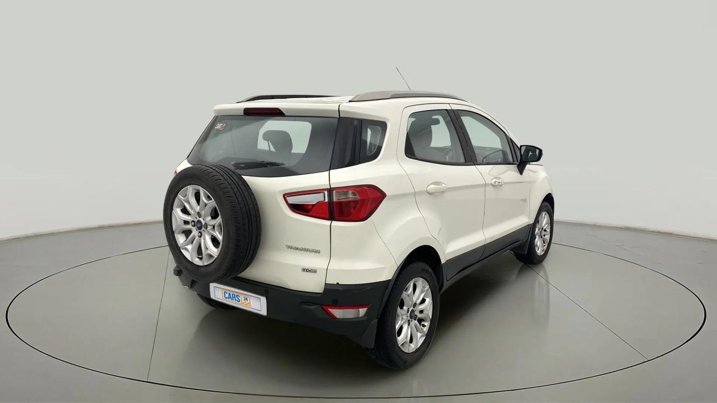 2016 Ford Ecosport TITANIUM 1.5L DIESEL, Diesel, Manual, 92,441 km, Right Back Diagonal