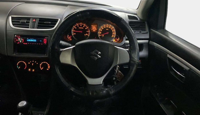 2013 Maruti Swift VXI, Petrol, Manual, 24,239 km, Steering Wheel Close Up