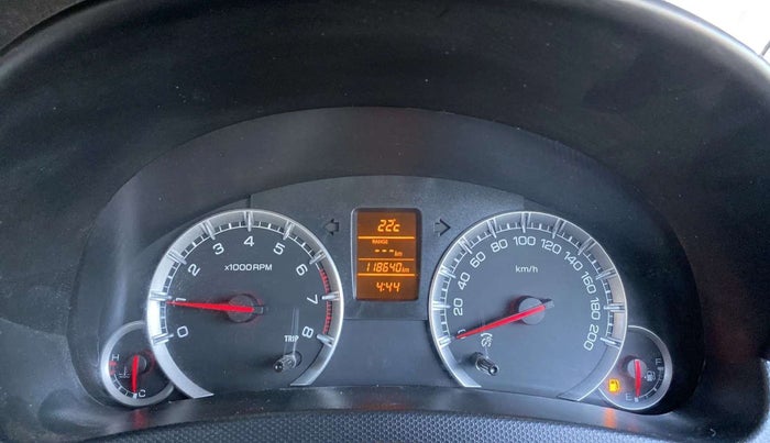 2016 Maruti Swift ZXI, Petrol, Manual, 1,18,631 km, Odometer Image