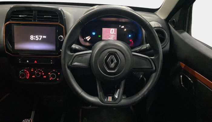 2020 Renault Kwid CLIMBER 1.0 (O), Petrol, Manual, 17,177 km, Steering Wheel Close Up