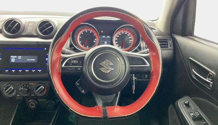 2022 Maruti Swift VXI AMT, Petrol, Automatic, 43,618 km, Steering Wheel Close Up