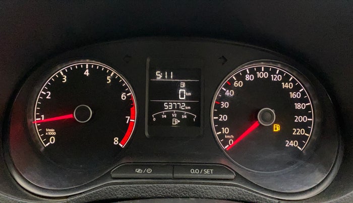 2017 Volkswagen Polo COMFORTLINE 1.2L, Petrol, Manual, 53,810 km, Odometer Image