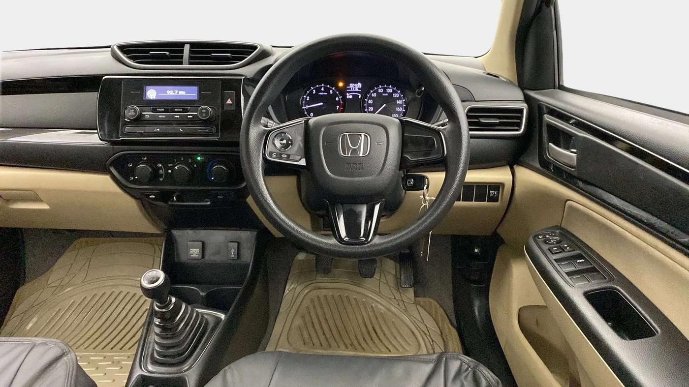2019 Honda Amaze 1.2L I-VTEC S, Petrol, Manual, 24,449 km, Steering Wheel Close Up