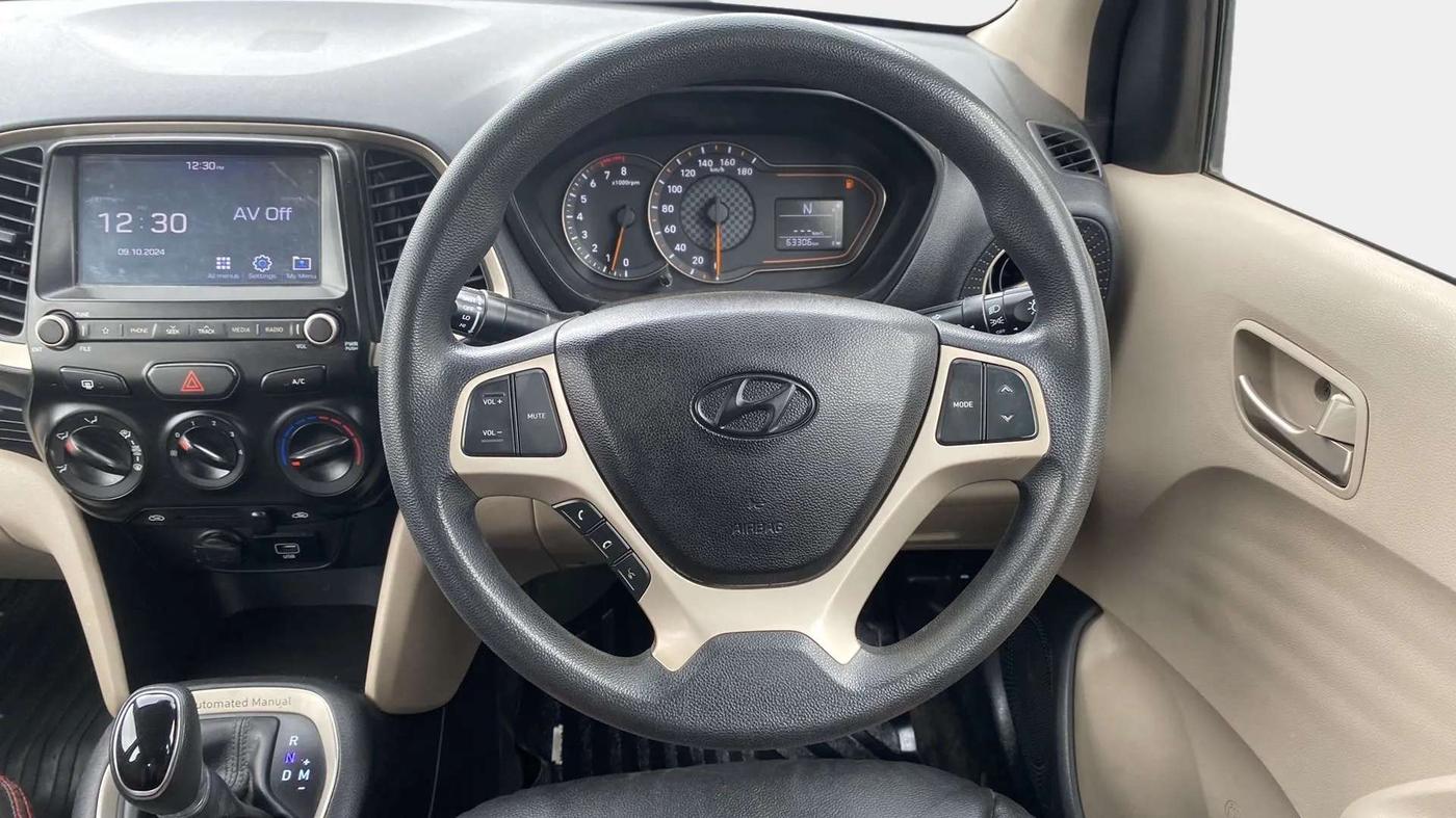 2018 Hyundai NEW SANTRO SPORTZ AMT, Petrol, Automatic, 63,303 km, Steering Wheel Close Up