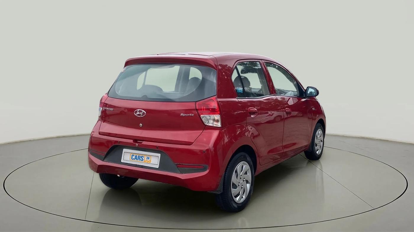 2018 Hyundai NEW SANTRO SPORTZ AMT, Petrol, Automatic, 63,303 km, Right Back Diagonal