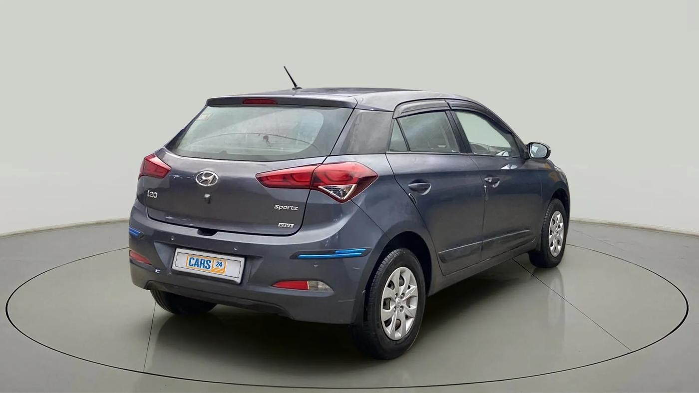 2016 Hyundai Elite i20 SPORTZ 1.2, Petrol, Manual, 73,431 km, Right Back Diagonal