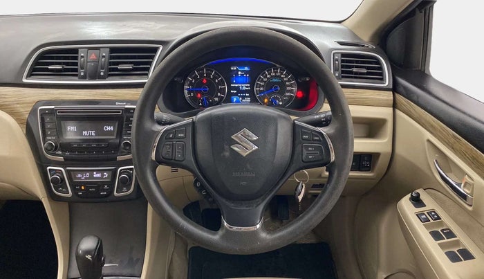 2019 Maruti Ciaz DELTA AT 1.5 SHVS PETROL, Petrol, Automatic, 55,479 km, Steering Wheel Close Up