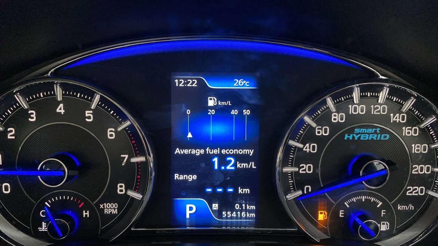 2019 Maruti Ciaz DELTA AT 1.5 SHVS PETROL, Petrol, Automatic, 55,479 km, Odometer Image